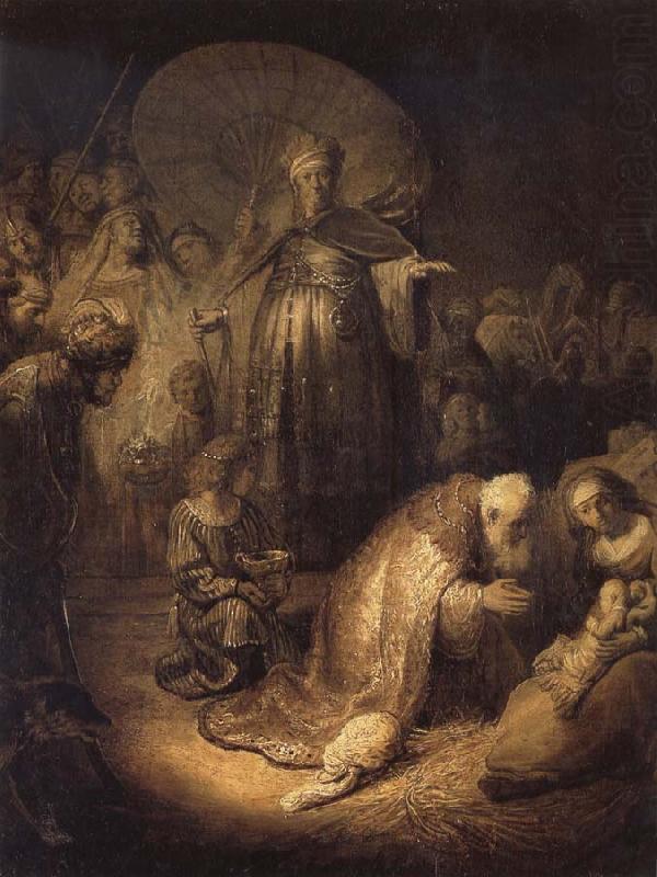 The Adoration of The Magi, REMBRANDT Harmenszoon van Rijn